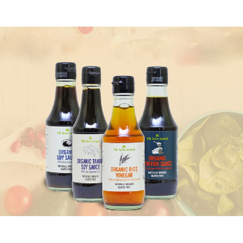 Nước tương hữu cơ Teriyaki 200ml - PBFarm