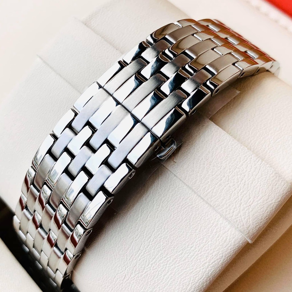 Đồng hồ Nam chính hãng Citizen Eco-Drive AP1050-56E Mặt đen,Lịch thứ ngày-Năng lượng ánh sáng-Dây kim loại-Size 42mm