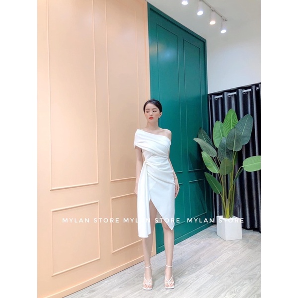 ĐẦM THIẾT KẾ MYLAN STORE CHẤT LỤA CAO CẤP MỀM MỊN KHÔNG NHĂN