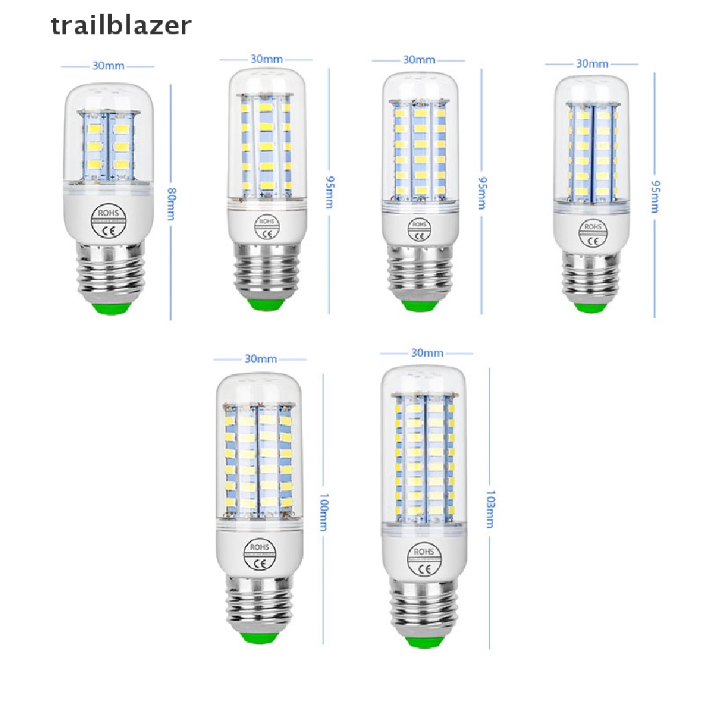 Bóng Đèn Bắp Thông Minh E27 / E14 220V IC Màu Trắng