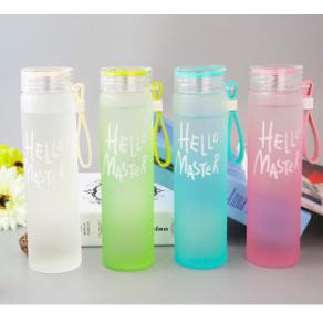 Bình hello master 400ml màu sắc siêu dễ thương