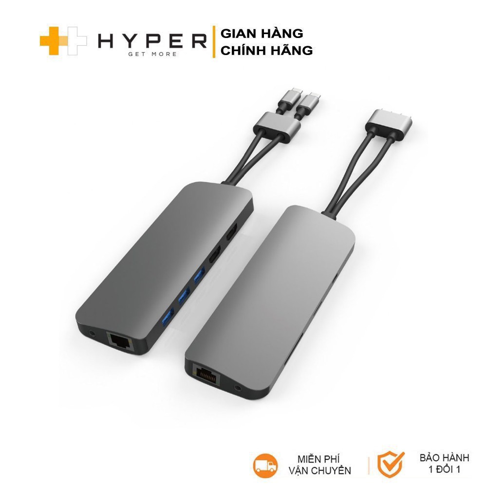 Cổng Chuyển HyperDrive Viber 10-in-2 USB-C Hub (HD392)