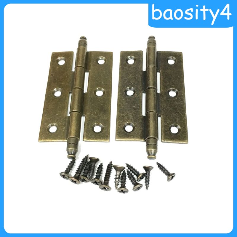 Bản Lề Mini Bằng Đồng Thau Hình Bướm Dành Cho Ngăn Kéo Tủ Gỗ # 1 4