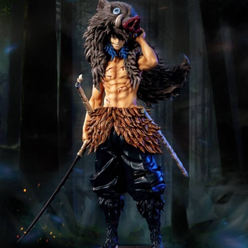 Đồ trang trí Nhân Vật Hashibira Inosuke Trong Demon Slayer Trang Trí Nhà Cửa