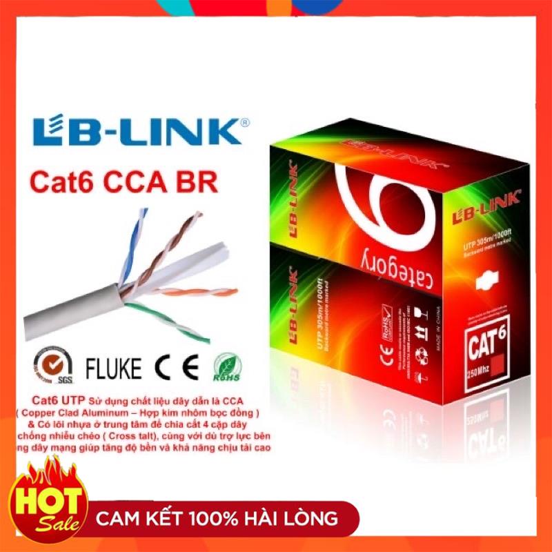 Cuộn Dây Mạng Cat 6 Lblink Dài 305M