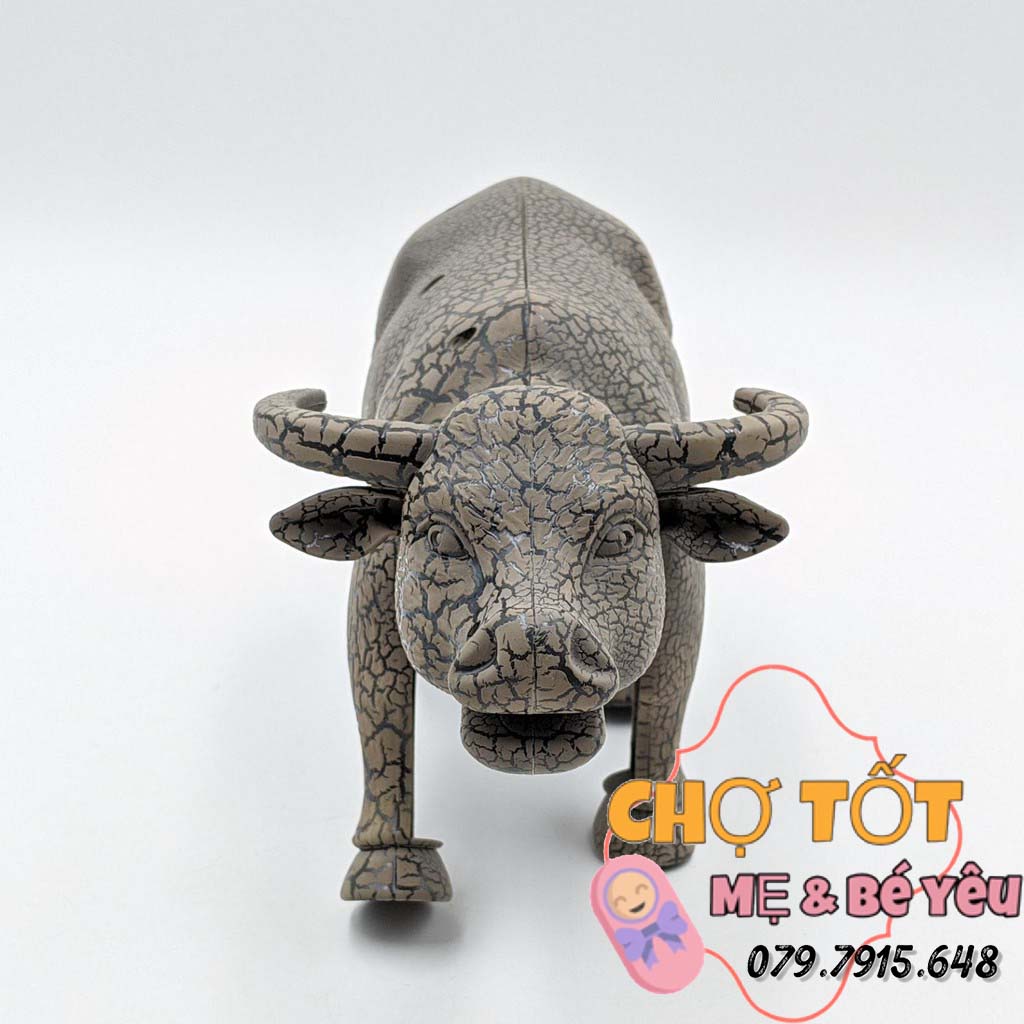 Đồ Chơi Robot trâu tự di chuyển đèn , tiếng kêu đầy sống động