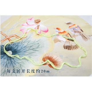 Cuộn Chỉ Lụa Thêu Nhiều Màu Sắc Đa Dạng