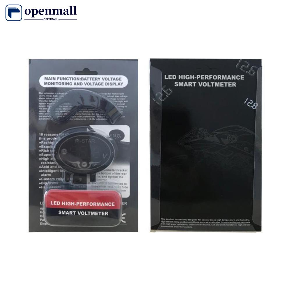 Bảng Hiển Thị Điện Áp Kỹ Thuật Số DC 9V Sang 24V Cho Xe Mô Tô