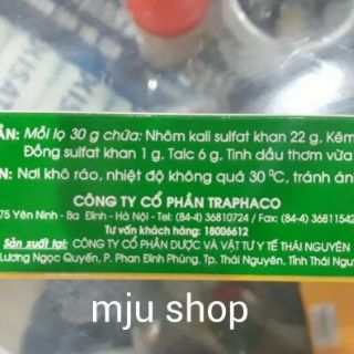 Bột khử mùi Trapha
