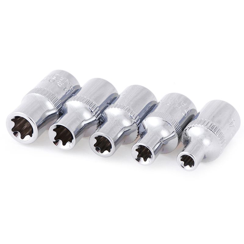 Wer Torx Bộ Ổ Cắm Ngôi Sao &amp; Bit Male Female E Với Dụng Cụ Torx Mô Men Xoắn Ngoài Ki, Sửa Chữa Động Cơ