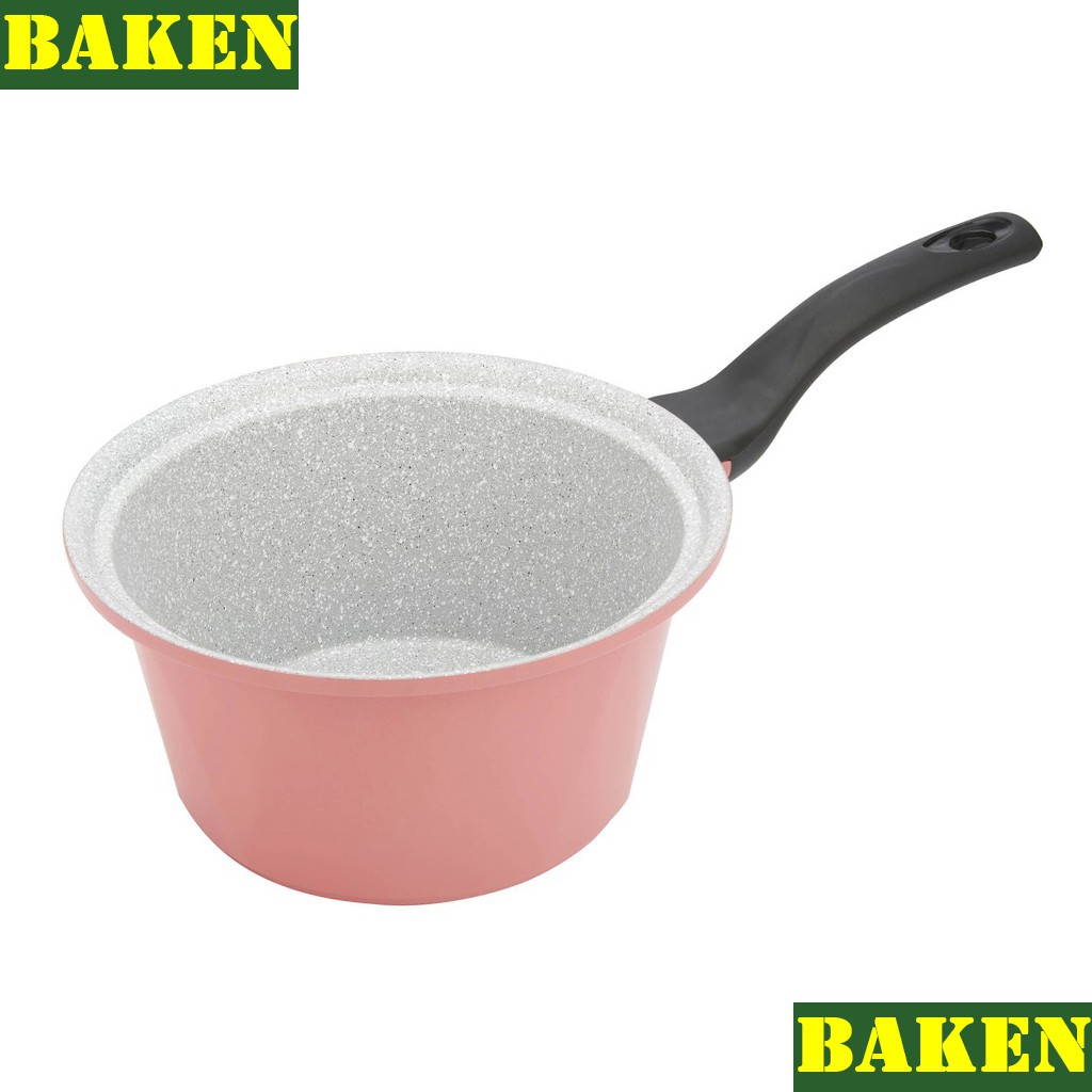 Nồi Đúc Vân Đá 5 Lớp Ceramic GREENCOOK GCS02-18IH – Nồi Đáy Từ Hợp Kim Nhôm - BAKEN