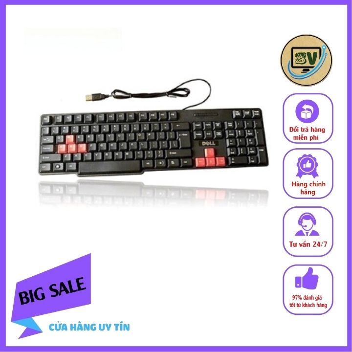 Bàn Phím Máy Tính KEYBOARD DELL D610 USB Công Ty