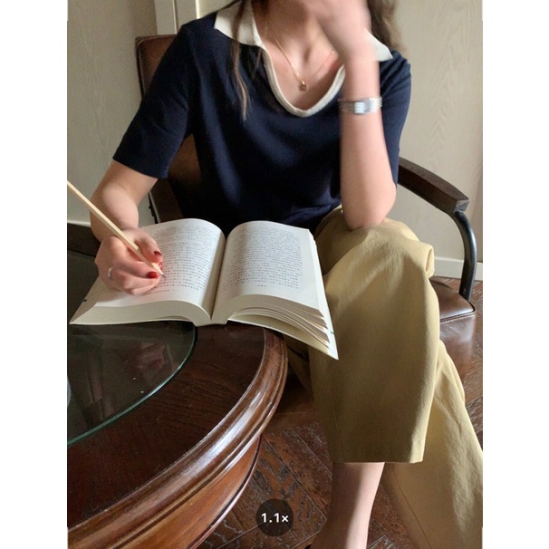 Áo Sweater Tay Ngắn Dáng Rộng Thời Trang Mùa Hè Dễ Phối Đồ Cho Nữ | BigBuy360 - bigbuy360.vn