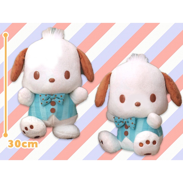 [Sanrio] Gấu bông Pochacco Sanrio Chocolate Mint BIG Plush Toy chính hãng Nhật Bản