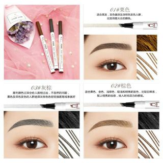 Chì kẻ mày phẩy sợi 4d Novo