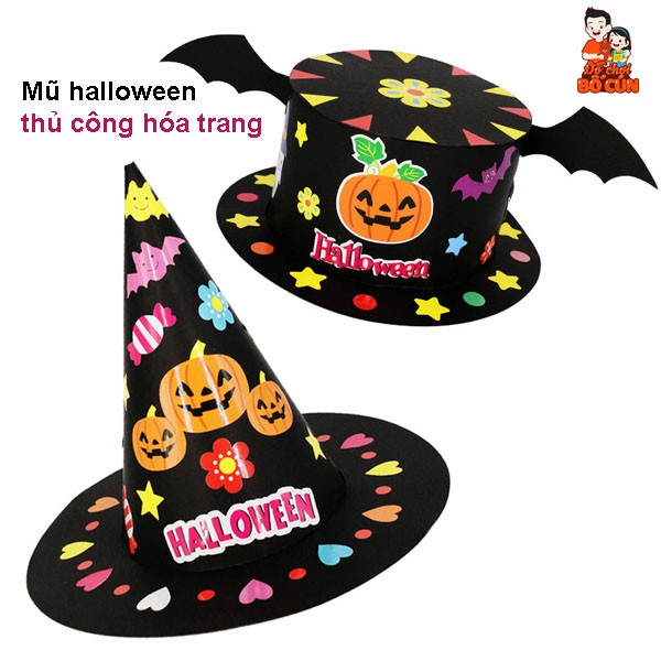 Mũ halloween thủ công hóa trang