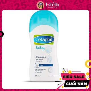 Dầu gội trẻ em cetaphil baby shampoo 200ml