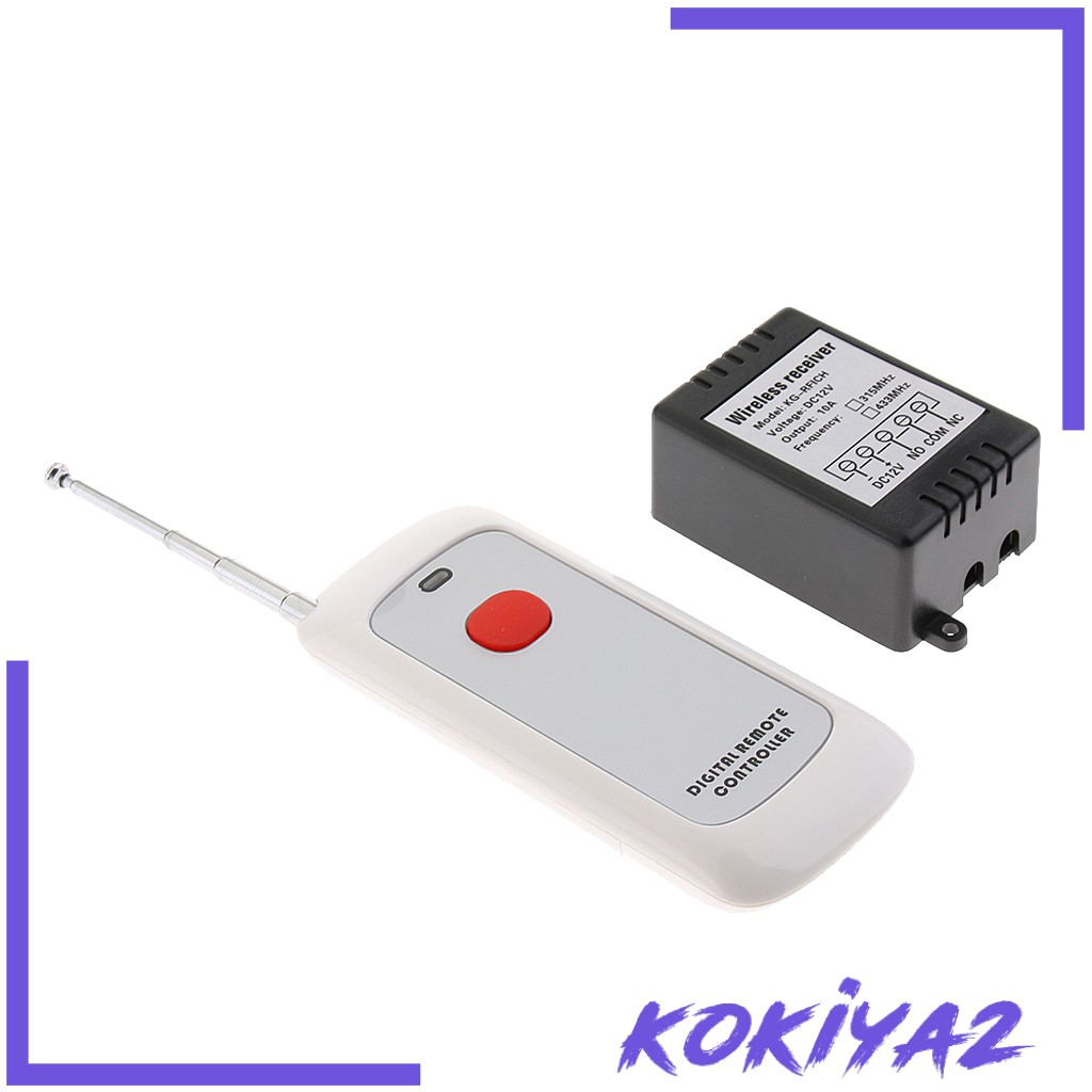 Wireless Remote Control Switch, DC 12V 10A 1000m Long Distance Controller | BigBuy360 - bigbuy360.vn