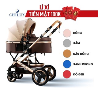 Xe đẩy cho bé Chilux đa năng, nhiều chế độ tiện dụng, sang trọng. Bảo hành 3 năm chính hãng