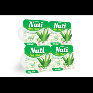 4 hộp sữa chua nha đam nuti