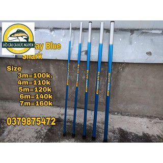 Cần tay lóng dài Blue Shark 7m