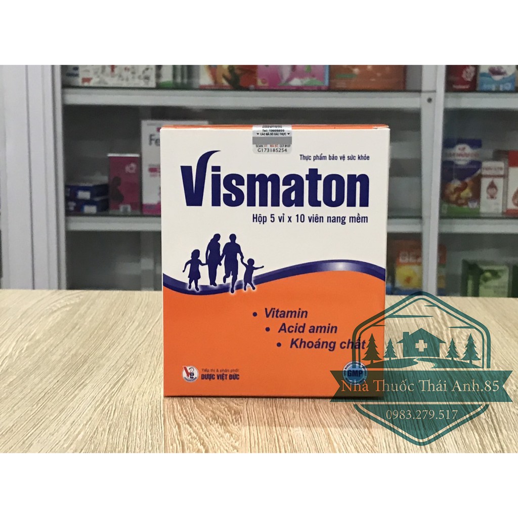 Vismaton  Viên Uống - Bổ Sung Vitamin Tổng Hợp