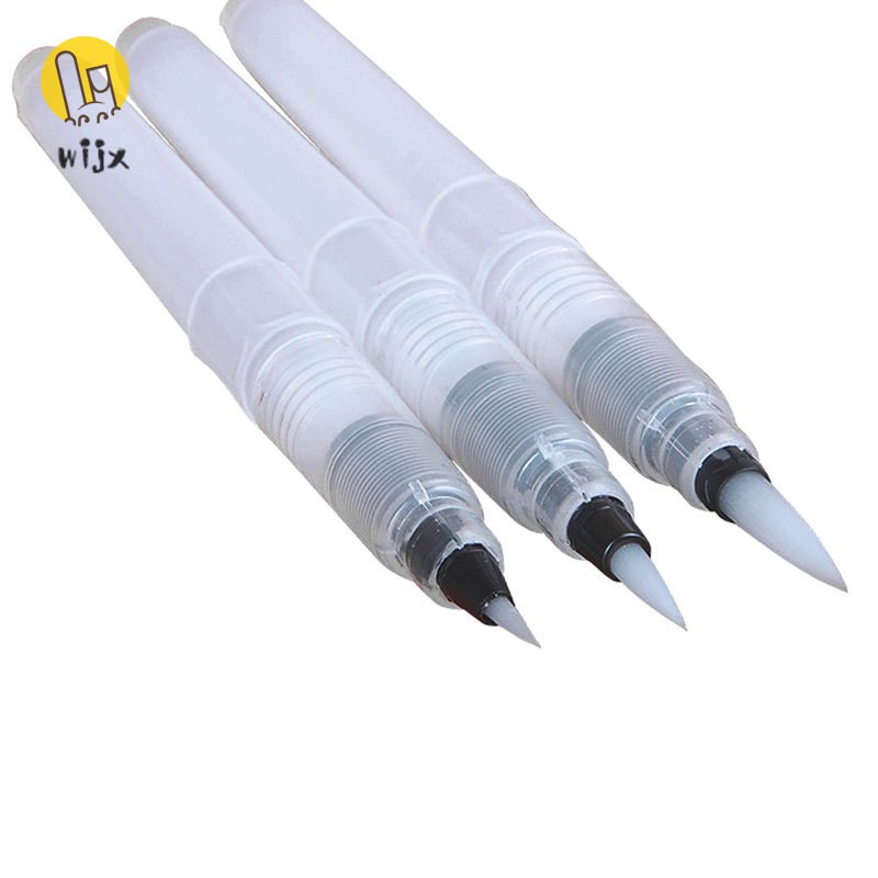 Set 1/3 bút cọ vẽ màu nước có thể bơm mực kích thước khác nhau