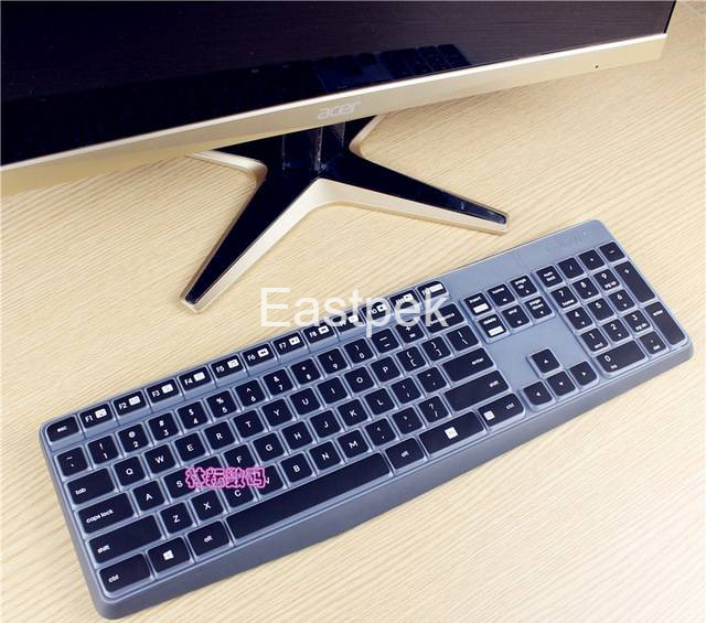 Vỏ Bảo Vệ Bàn Phím Cơ Không Dây Bluetooth Bằng Silicon Chống Bụi Cho Logitech Mk235 K235 K375S