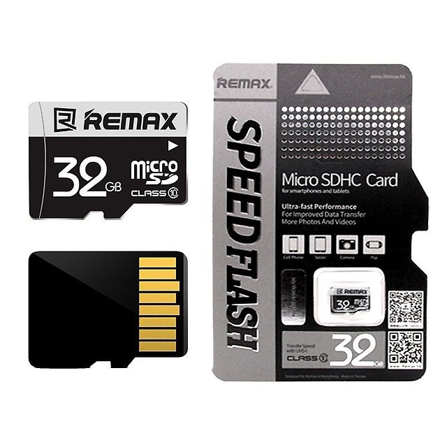 Thẻ nhớ Micro SD Class 10 Remax 32GB 80MB/s - Chính hãng, bảo hành 1 năm | WebRaoVat - webraovat.net.vn