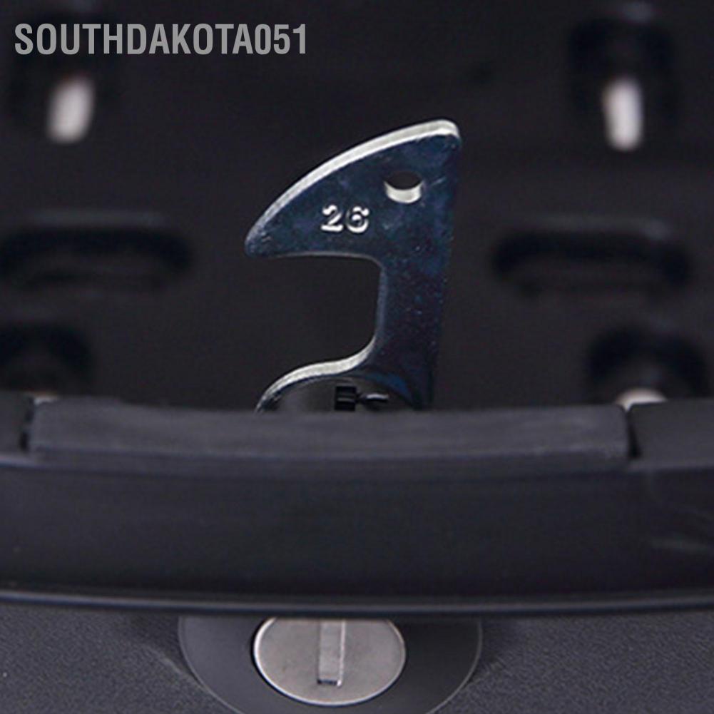 Hàng Sẵn Thùng Đựng Đồ Gắn Đuôi Xe Máy màu Đen Có thể khóa chống thấm nước【Southdakota051】