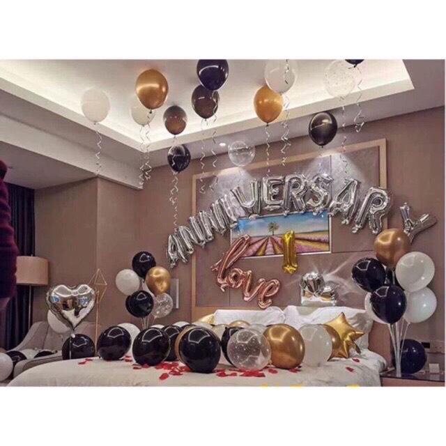 [Ảnh thật] Set trang trí sinh nhật lung linh HPBD (COMBO 154)