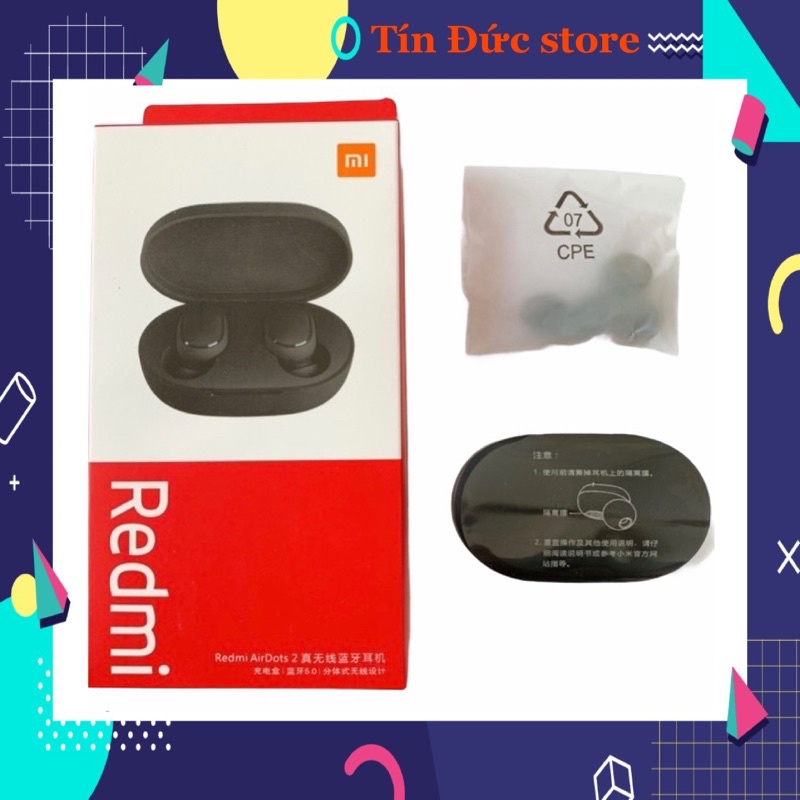 Tai nghe Bluetooth True Wireless Redmi Airdots 2 chính hãng XIAOMI bảng Quốc Tế | BigBuy360 - bigbuy360.vn