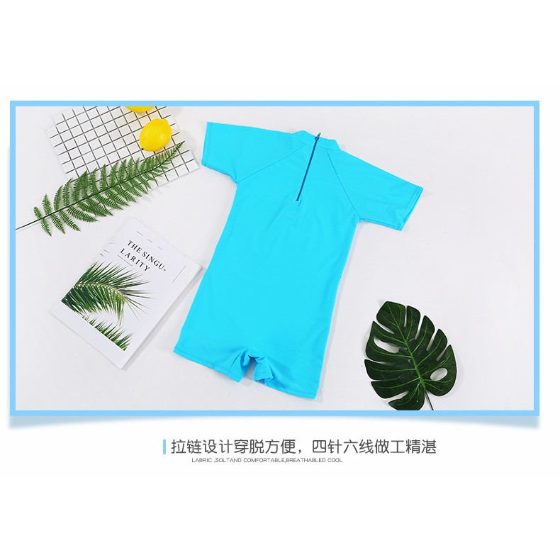 Áo bơi liền thân khủng long cho bé trai