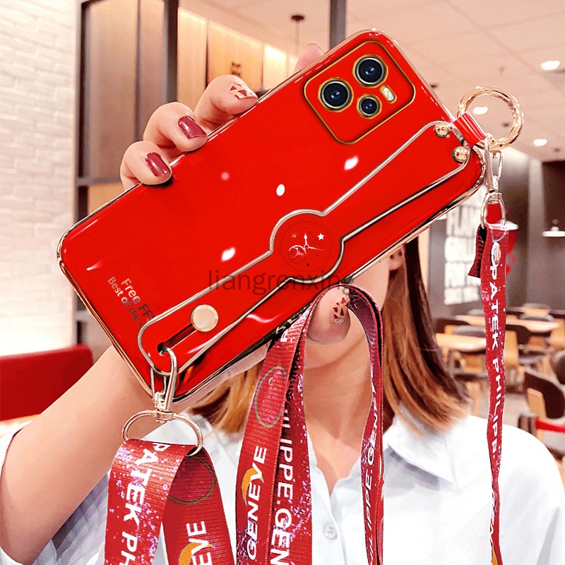 Ốp lưng realme c35 Ốp Điện Thoại Mềm Đính Đá Có Dây Đeo Cho realme c35