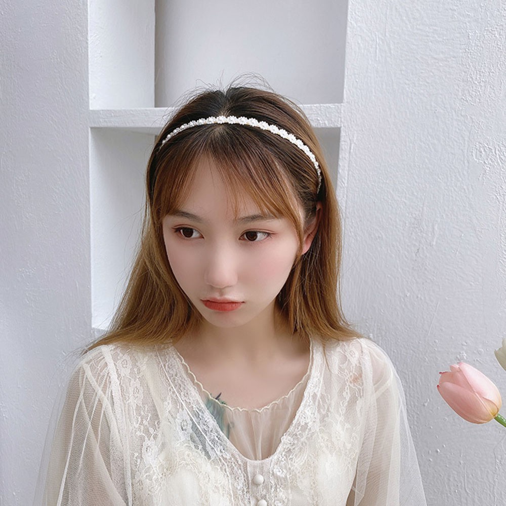 Bằng Đô Cài Tóc Đính Ngọc Trai Sang Trọng Cho Nữ