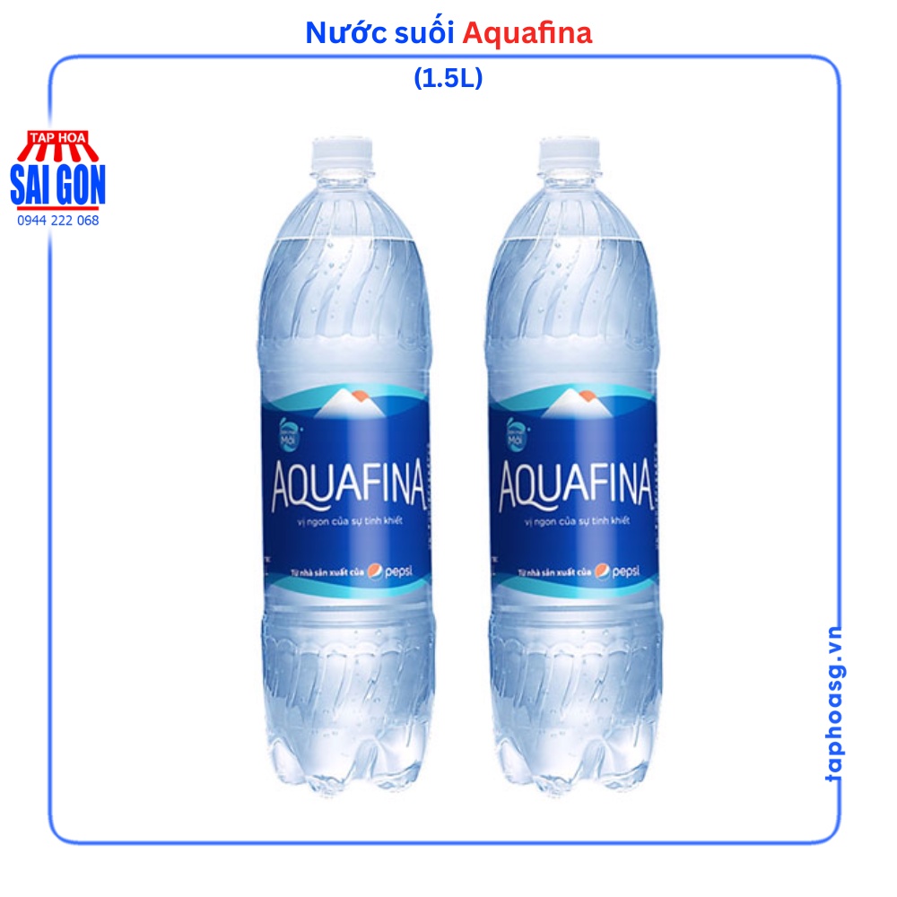 Combo 2 Chai Nước Suối Aquafina Đóng Chai 1.5L