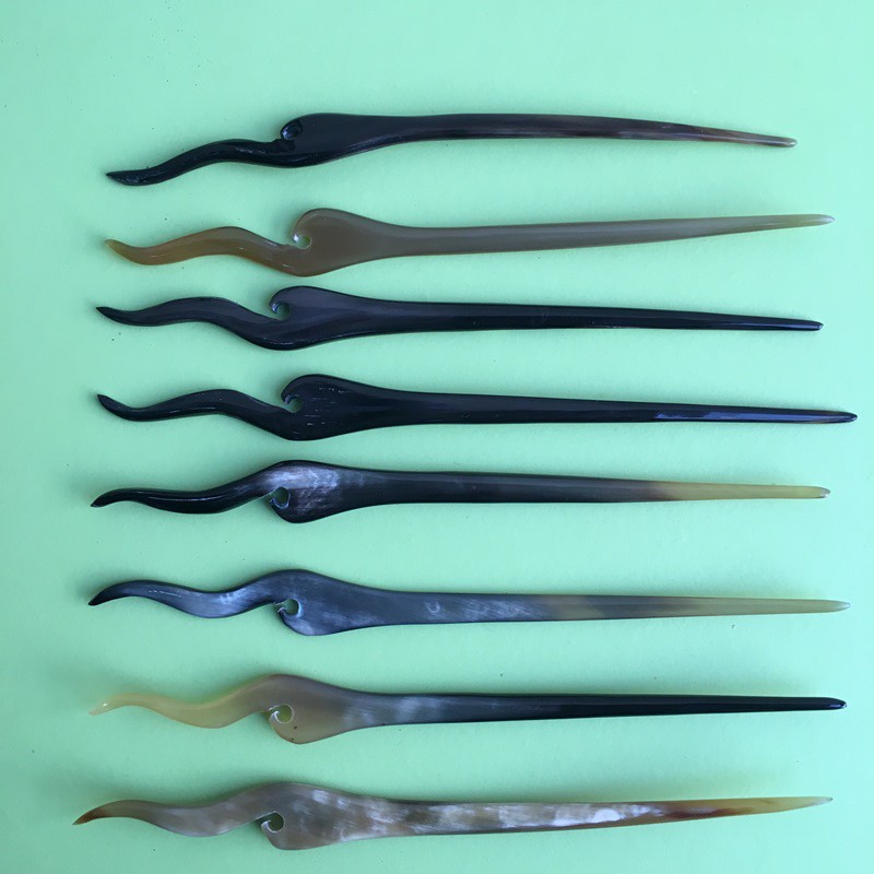 Trâm cài tóc sừng trâu, bò Việt Nam và Châu Phi (TS13 Ngọn lửa màu tự nhiên)