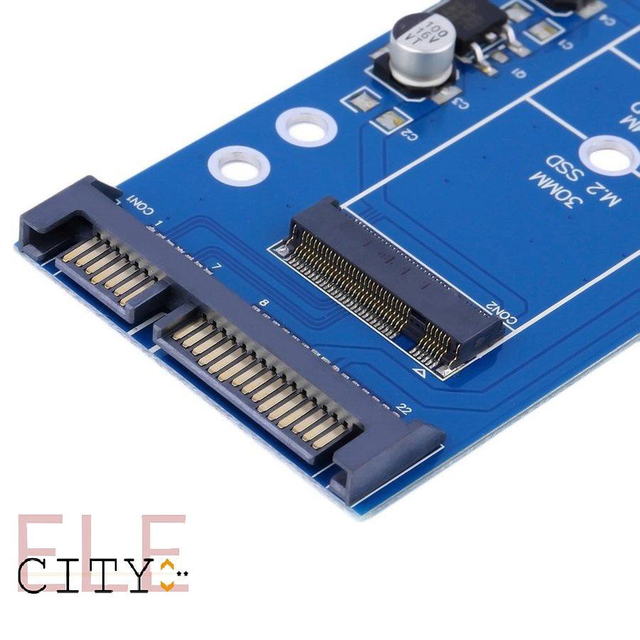 ✨COD✨M2 NGFF SSD SATA3 SSDs To SATA Expansion Card Adapter SATA To NGFF Converter