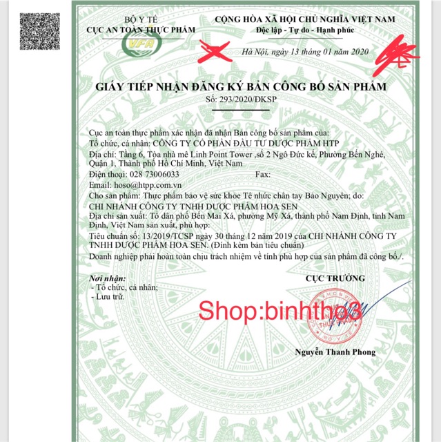 Tê nhức chân tay bảo nguyên