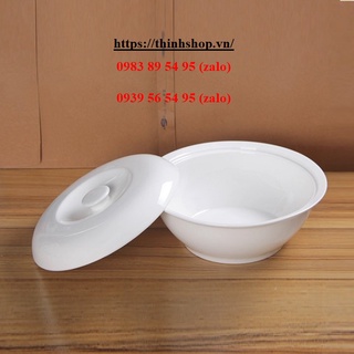thố sứ đựng canh có nắp - thố sứ đựng cơm