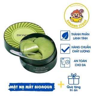 Mặt Nạ Mắt [FS] Mask mắt 60 Miếng Bioaqua Tinh Chất Tảo Biển Dành Cho Nam Nữ BANANA