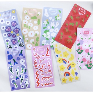 Sticker trang trí toploader nhiều chủ đề