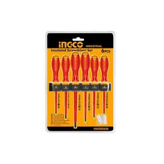 Tua vít cách điện INGCO HKISD0608