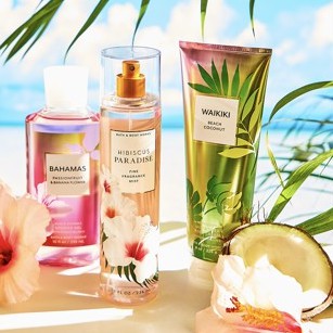 Xịt Thơm Hibiscus Paradise Bath &amp; Body Works Fine Fragrance Mist +jɥȽÿ08+