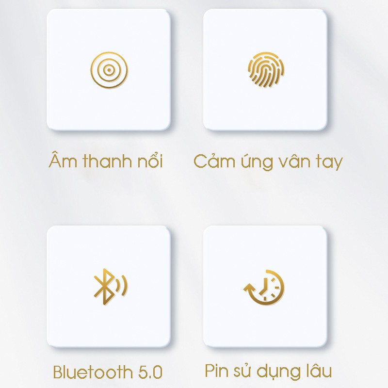 Tai Nghe Bluetooth Cảm Ứng Vân Tay PKCB309 - Hàng Chính Hãng