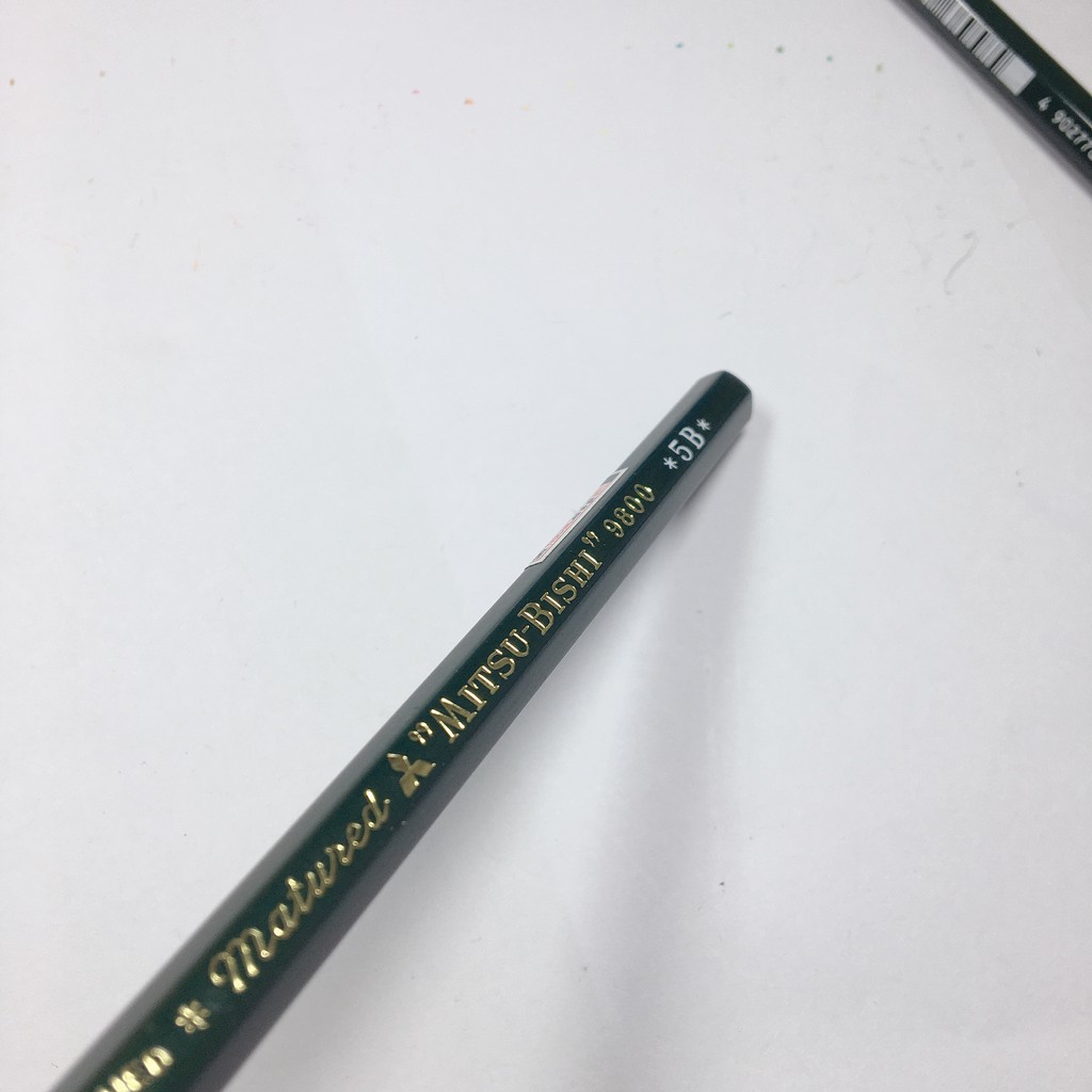 Bút Chì Gỗ Uni 2B/3B/4B/5B/6B/HB  Mitsubishi 9800