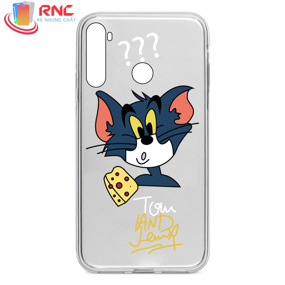 Ốp lưng Realme 5/Realme 5i/Realme 5s Tom & Jerry dẻo trong Silicone in hình