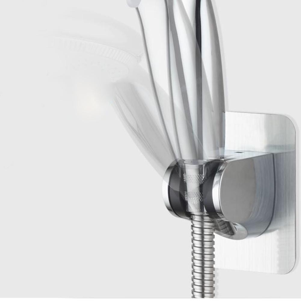 Adjustable Waterproof Adhesive Wall Mounted Shower Head Rack Bracket Holder