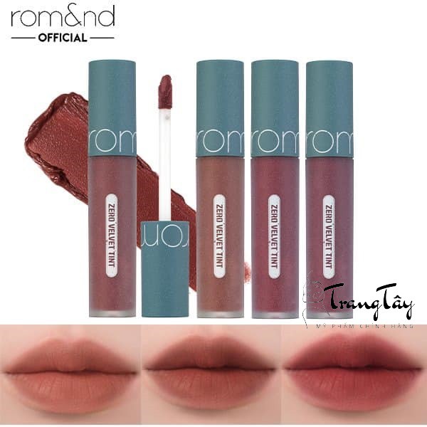 Son Romand Vintage Filter Zero Velvet Tint 2021 (Màu 22.23.24.25)