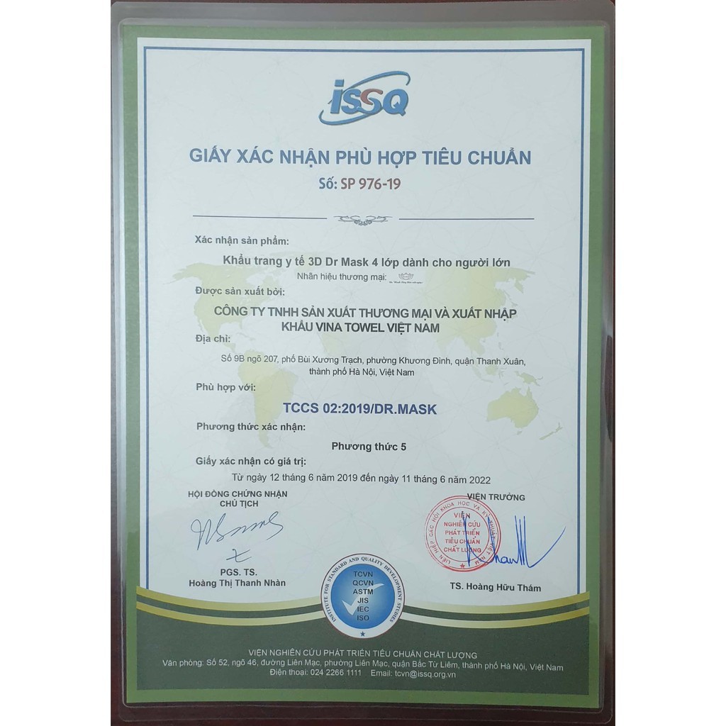 Khẩu trang 3d dr.mask